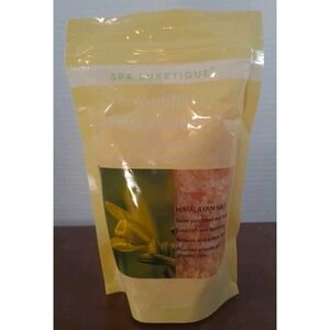 Spa Luxetique Vanilla Himalayan Salt Foot & Body Soaking Solution 16oz